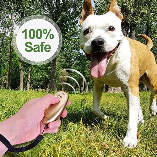 MODUS Ultrasonic Dog Barking Deterrent, 2-in-1 Dog Training and Bark Control Device, Anti-Barking Device,Stops Unwanted Actions: Barking, Leaping, Hostility.Indoor & Outdoor