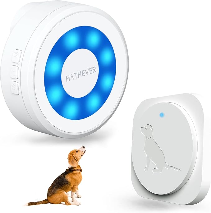 Wireless Dog Doorbell to Go Outside with 4 Notification Modes
