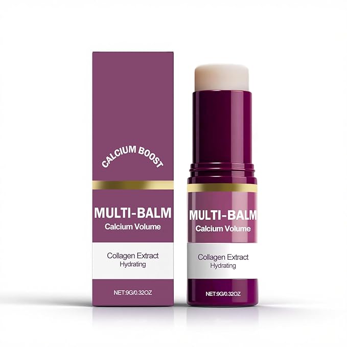Eye Care Duo Set, Calcium Multi Balm Stick & Hydrogel Under Eye Patches 60ea (30 Pairs),Hydrating, Firming Skin, for Eye Treatment Skin Care Set (Balm Stick)