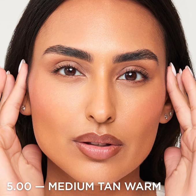 HALEYS Re-form Luminous Skin Foundation, VEGAN + CRUELTY-FREE, Blurs, Conceals, Blendable, Buildable Med-to-Full Coverage, Weightless, Oil-free, All-Day Wear, Hyaluronic Acid, All skin types (5.0)