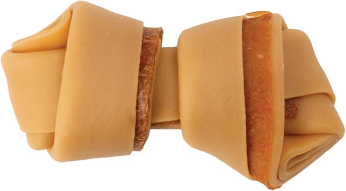 DreamBone Mini Bones Bacon & Cheese Rawhide-Free Dog Treats, 24 Count | Daily Chew, Digests Safely and Completely, Made With Real Protein, Chicken and Veggies, Bacon & Cheese Flavor, For Adult Dogs