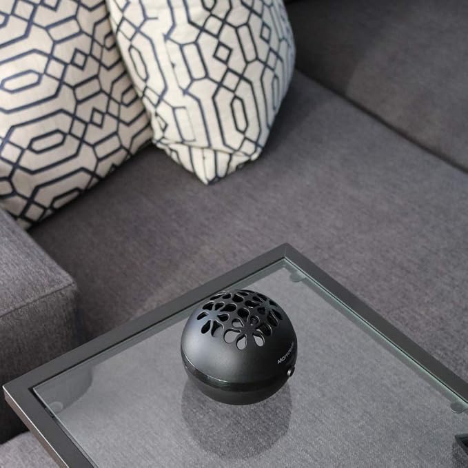 AromaPearl Electric and Battery Operated Personal Aromatherapy Diffuser Great for The Home, Office and for Travel (Black)