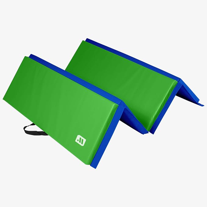 We Sell Mats - 4 ft x 6 ft x 2 - Personal Fitness & Exercise Mat for Home Workout - Lightweight and Folds for Carrying – All Purpose Gym Mat – Thick Mat for Yoga, Pilates, Stretches, Floor Exercises