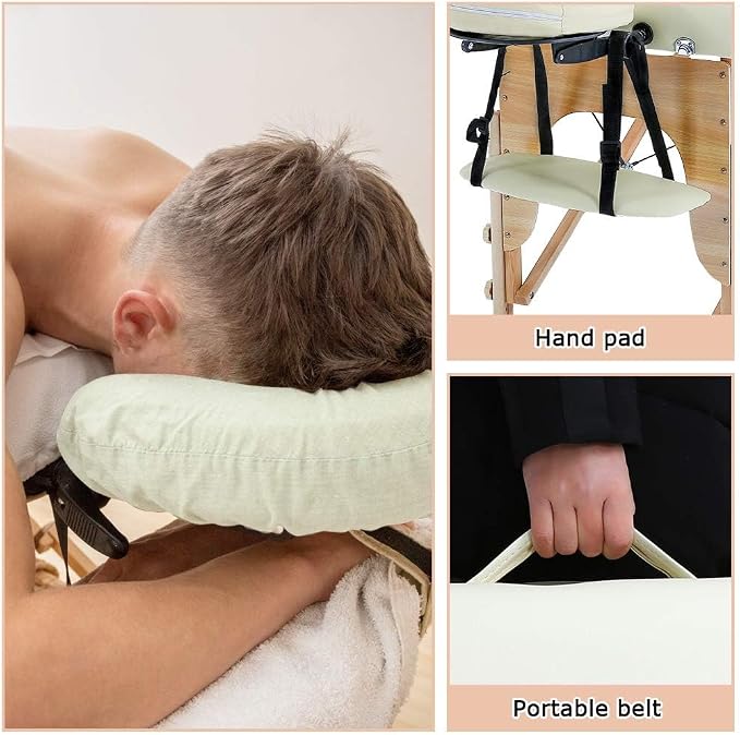 BestMassage Massage Bed Portable Massage Table 24 Inch Wide Lash Bed Height Adjustable 2 Folding Spa Table with Non-Woven Bag for Spa Footmassage Facial CareSpa Tattoo