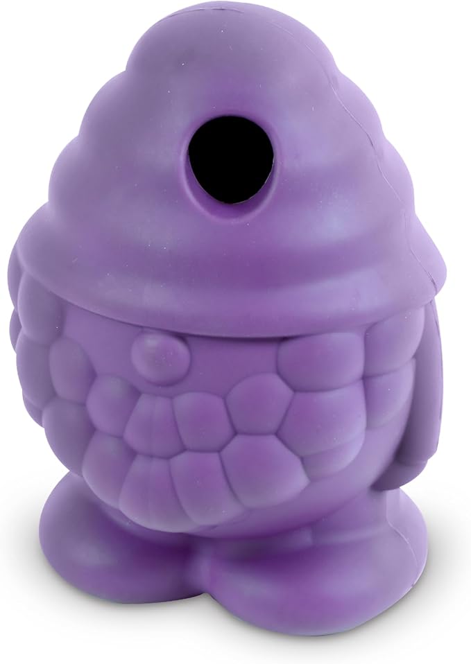 Brightkins Tough & Tumble Treat Dispenser Large Gnome - Enrichment Toys for Dogs, Treat Dispensing Dog Toys, Dog Toy Snack Dispenser, Interactive Puppy Games, Mental Stimulation for Dogs, Durable Ball