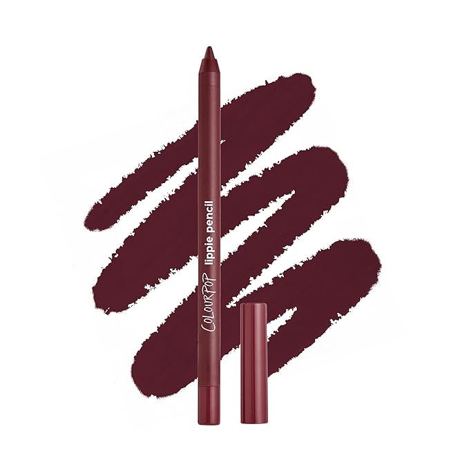ColourPop Lippie Lip Pencil - High-Pigment, Long-Lasting & Sharpenable Lip Liner with High-Impact Color - Vegan, Cream Formula with Precise Application - On Ice (0.35 oz)