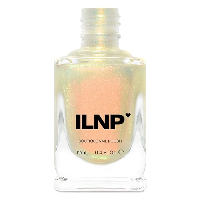 ILNP The Alchemist - Vivid Orange, Green Iridescent Topper Nail Polish