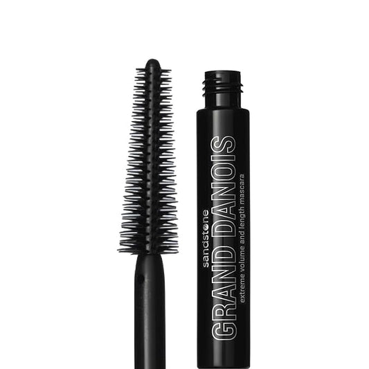 Sandstone Scandinavia Hypoallergenic Mascara Sensitive Eyes - Smudge-Proof, Sweatproof, Lengthening - Maximum Volume and Length - Vegan and Non Toxic
