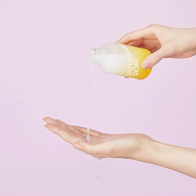 Saturday Skin Yuzu Vitamin C Bright Toner for Dryness Dullness Face Brightening Hydrate Tone Glow Niacinamide Smooth Skin Facial Water Korean Skincare Ideal for All Skin Type