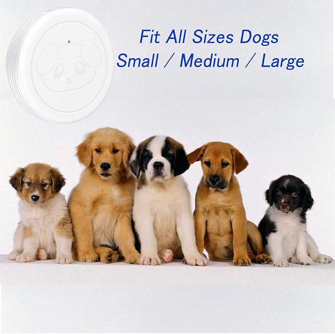 Dog Door Bell, Dog Door Bell for Potty Training, Dog Bells to Go Outside,Dog Door Bell for Dogs to Ring to Go Outside,Bells for Dog Training (2 Receiver 2 Transmitters, White)