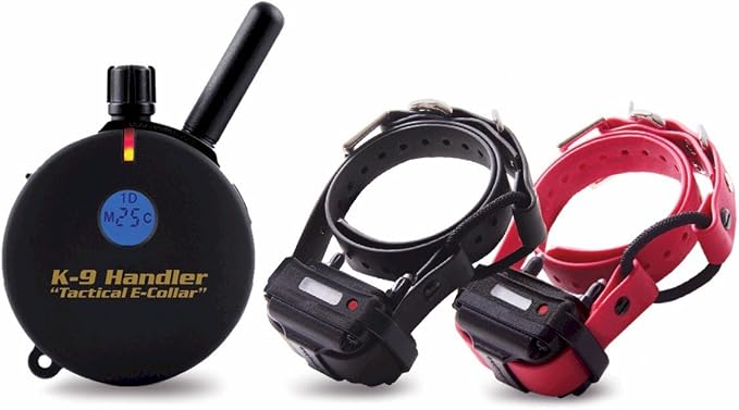 E-Collar Educator K9 Tactical Dog Training Collar with Remote, 2 Dogs