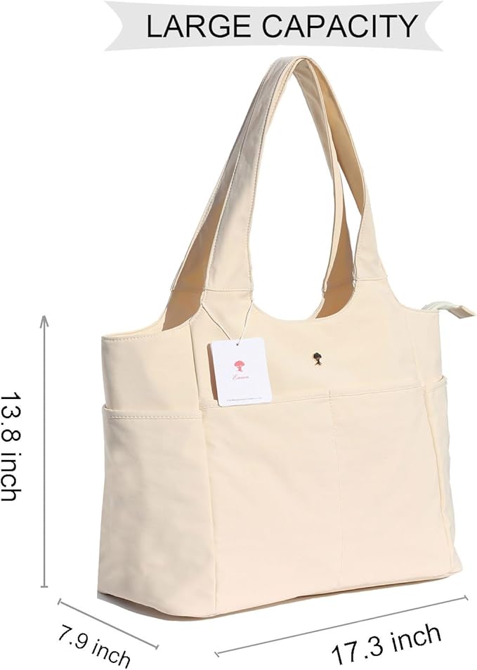 ESVAN Yoga Tote Bag Mat bag Women Shoulder Bags Carryall Tote for Travel Office Workout Gym Nurse Beach