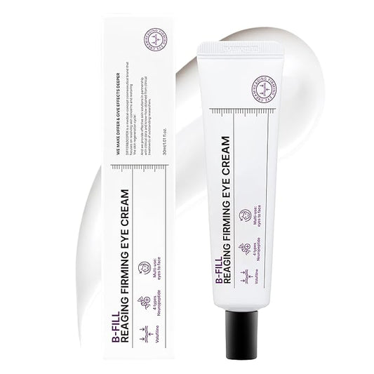 Differ & Deeper Reaging Firming Eye Cream – Lightweight Eye Treatment for Smoother, Hydrated Under Eyes | K-Beauty Skincare (30ml)