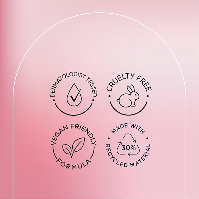 Bioré Rose Quartz + Charcoal Daily Purifying Cleanser, Oil Free Facial Cleanser Energizes Skin, Dermatologist Tested and Cruelty Free, 6.77 oz