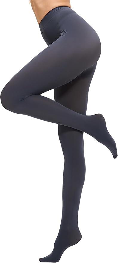 CozyWow Women's 80D Soft Opaque Tights, High Waist Solid Color Womens Tights with 30+ Colors