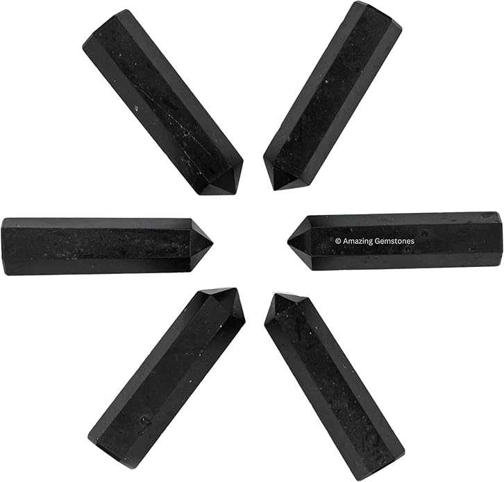 Amazing Gemstone Crystal Points Bulk Healing Crystals & Stones - Premium Single Terminated Healing Wand Point Bulk Crystals for Crafts, Crystal Grid, DIY Work