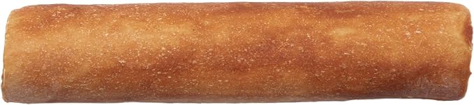 Wild Eats Water Buffalo Collagen Cheek Rolls 5" Chew 4pk Pig Ear Substitute | Long lasting treats and bones for medium dogs, retriever style texture, 4 per bag, satisfies natural gnawing urges daily