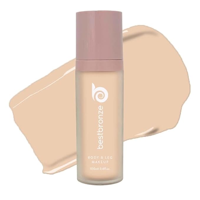 Best Bronze Bombshell Body Makeup - Tattoo Cover Up Makeup & Body Foundation Waterproof - Tattoo Concealer Waterproof for Scars, Varicose Veins Cover Up & Leg Foundation (NC14 Light Radiance)