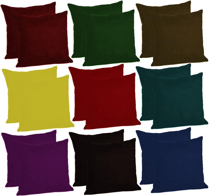 MoonRest - Faux Suede Microfiber Decorative Pillow (18"x18", Shell)