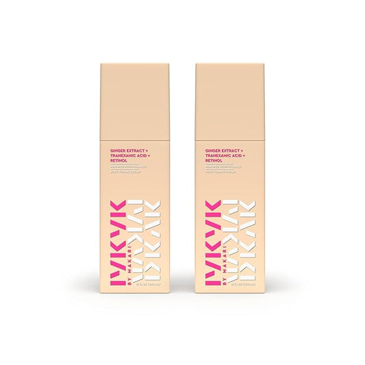 MAKARI IYKYK Ginger Extract, Tranexamic Acid & Retinol Body Toning Cream 2 Pack | Firming Body Lotion for Women | Helps Improve the Look of Smoothness | No Fragrance | Paraben & Sulfate-Free