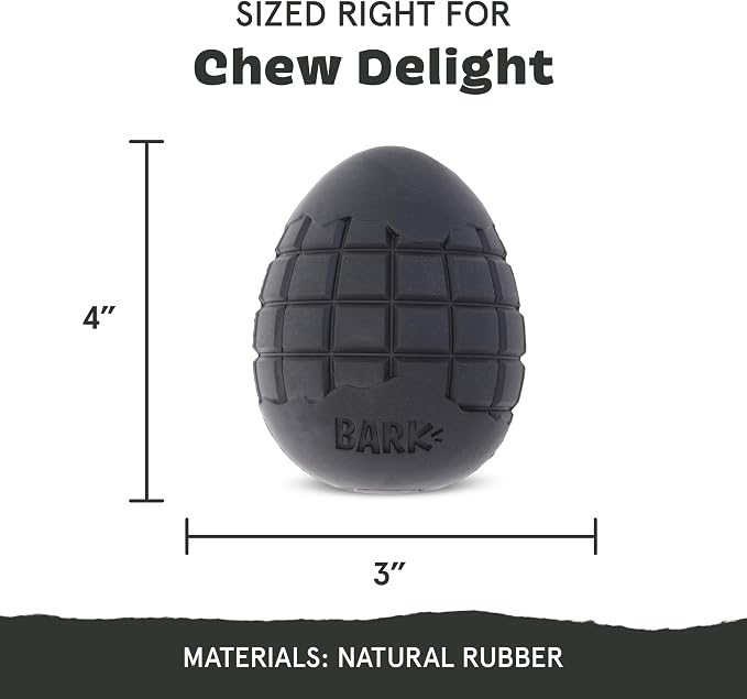 BarkBox Super Chewer Tough Dog Chew Toys - Large