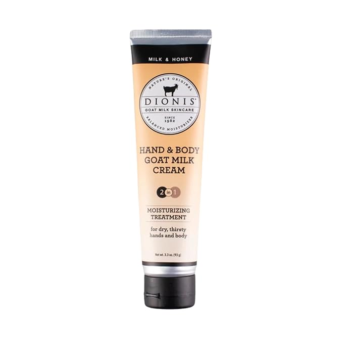 Dionis Goat Milk Hand & Body Cream Milk & Honey 3.3oz (Pack of 1)