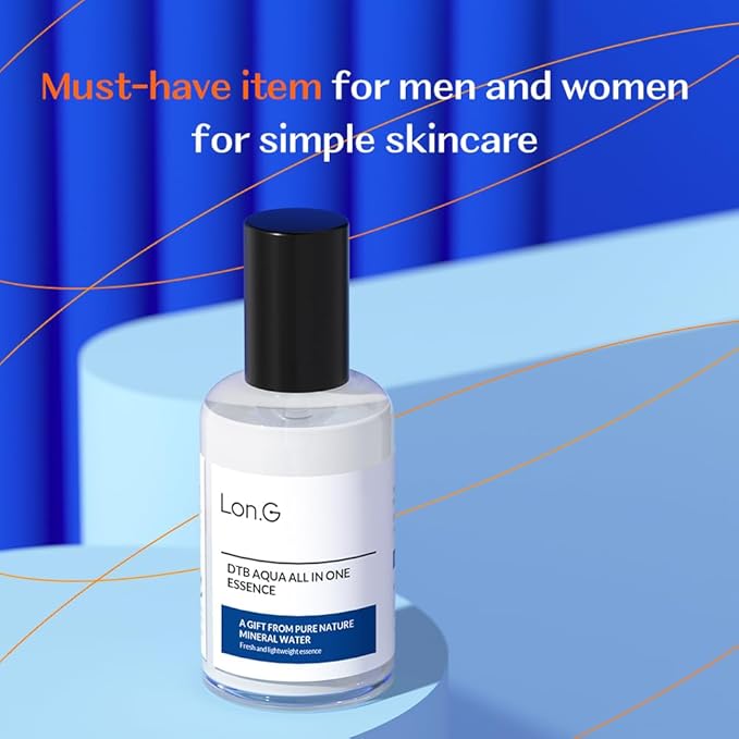 Dive to Blue Aqua All-in-one face moisturizer Lotion for Men, Unisex, All Skin Types, Lightweight, Non-Sticky, After Shaving, Alcohol-Free, Hydrating Ceramide, Korean Skincare, 80ml 2.7 Fl oz