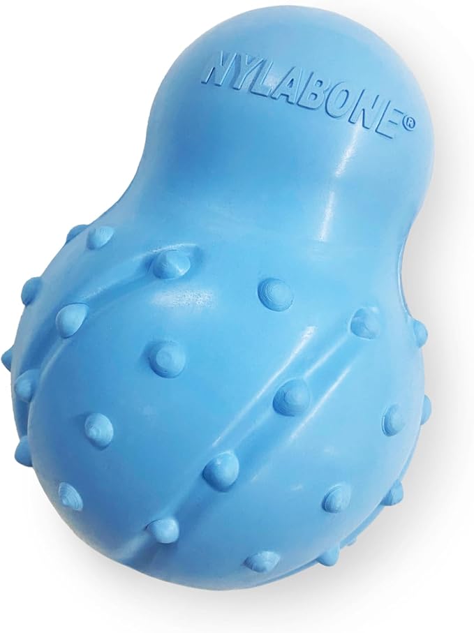 Nylabone Strong Chew Rubber Stuffable Cone Treat Toy, Bacon Flavor, Large | Durable rubber dog toys, long lasting, durable material, encourages healthy chewing, helps clean teeth, for dogs up to 50 lbs