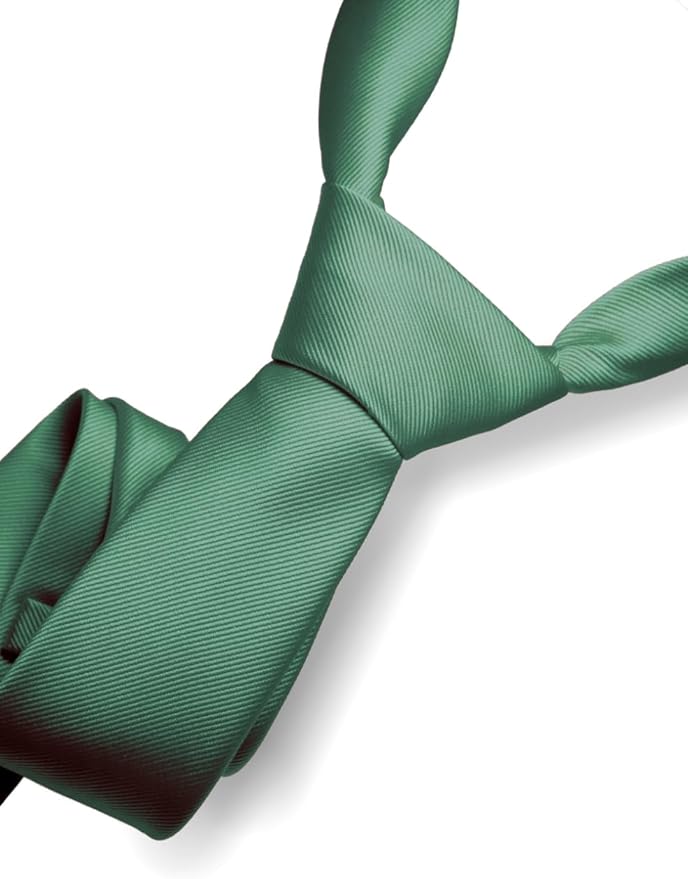 RBOCOTT Solid Color Tie Formal Necktie for Men