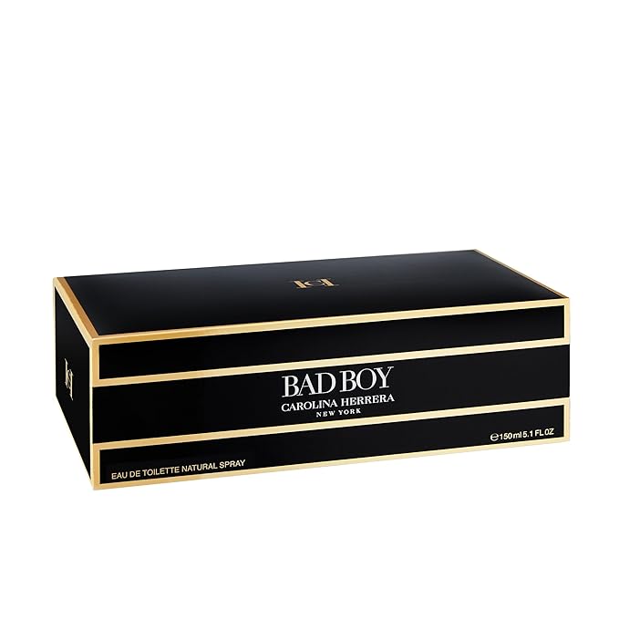 Carolina Herrera Bad Boy EDT Spray Men 5.1 oz