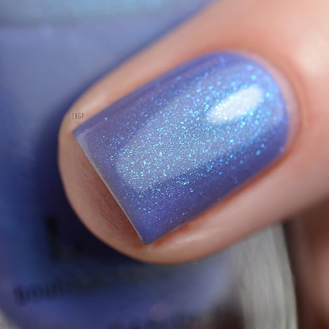 ILNP Wallflower - Periwinkle Purple Shimmer Nail Polish