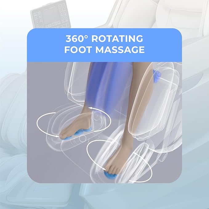 Osaki 4D Achilles [Black] Massage Chair Accessories w/Cleaning kit and Chair Back pad