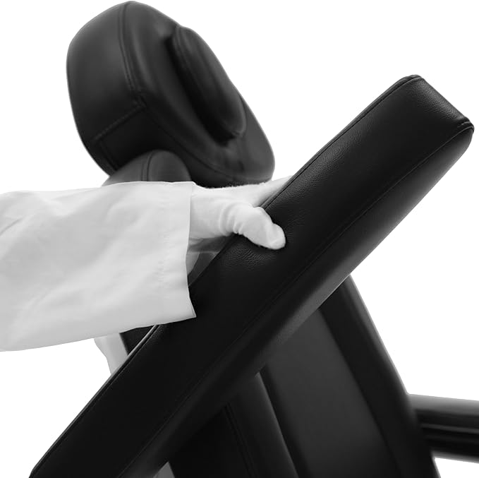SKINACT Bellage Electric Treatment Table (Chair) 4 Electric Adjustable Motors (Black)