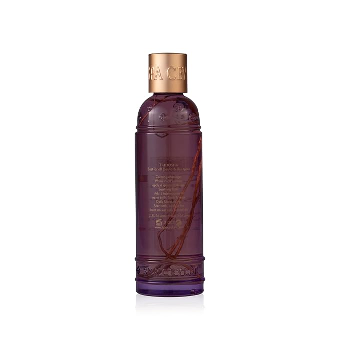 Spa Ceylon Sleep Massage & Bath Oil – Natural Ayurveda Body Oil with Lavender, Ylang Ylang & Patchouli – Calming Bedtime Massage, Bath & Moisturizer Oil – 100ml