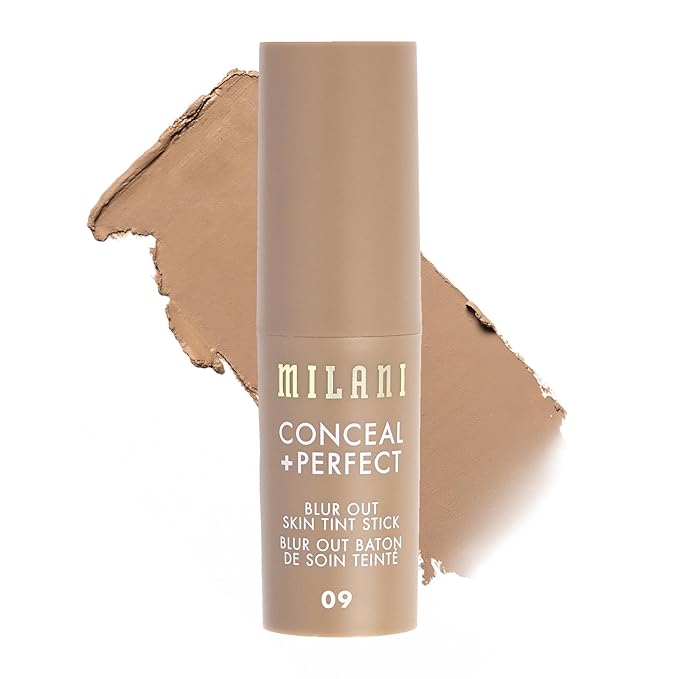 Milani Conceal + Perfect - Skin Tint Stick, Blur Out Tinted Moisturizer Makeup, Shade 09