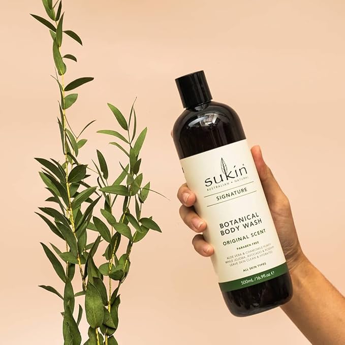 Sukin Signature Botanical Body Wash for Women - 16.9 oz Body Wash