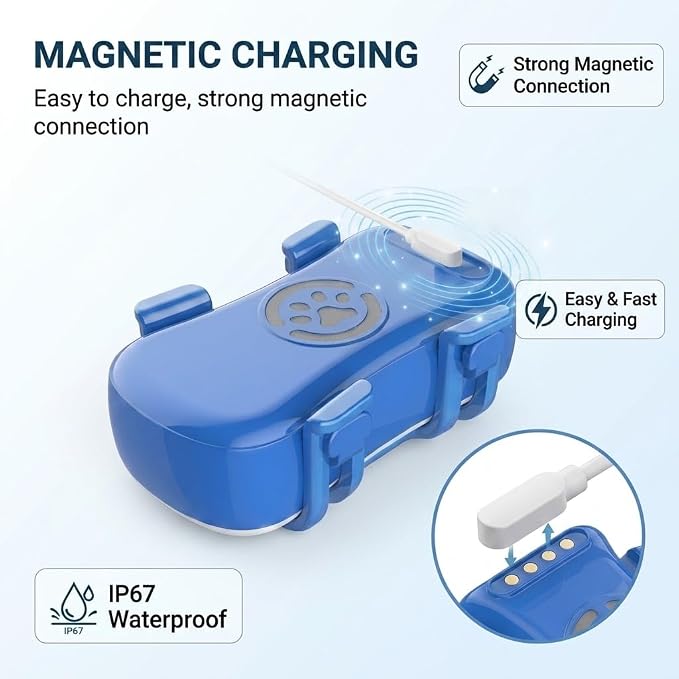 GPS Tracker for Dogs and Large Cats, 4G LTE Pet Collar Tracker