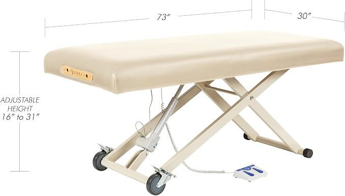 Sierra Comfort Standard Electric Lift Massage Table, SC-3000 (Beige)