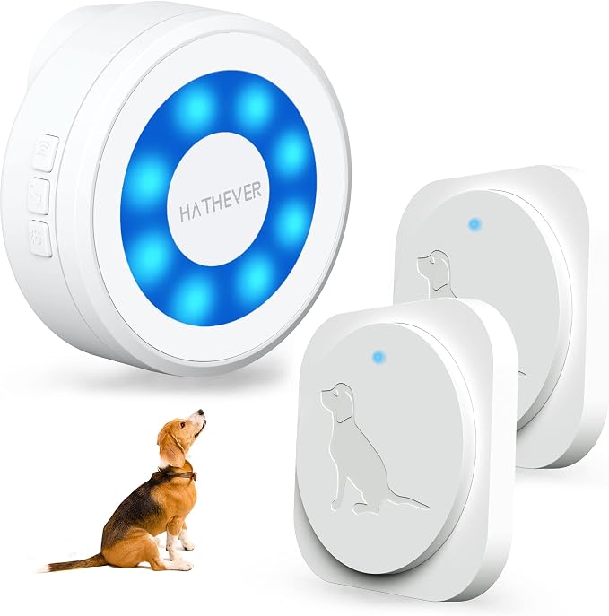 Wireless Dog Doorbell to Go Outside with 4 Notification Modes