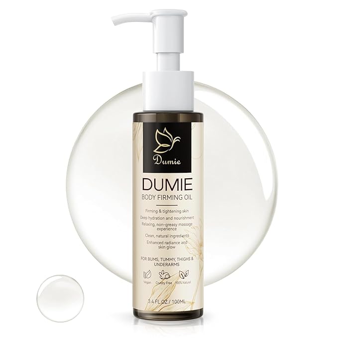 Body Firming Oil, 3.38 FL 0Z, Korean Skin Care Post-Shower Body Oil for Women-With 767,000ppm Jojoba Oil,toTighten, Hydrate & Nourish Dry Skin, Lightweight and non-greasy texture-Luxury Spa Gift