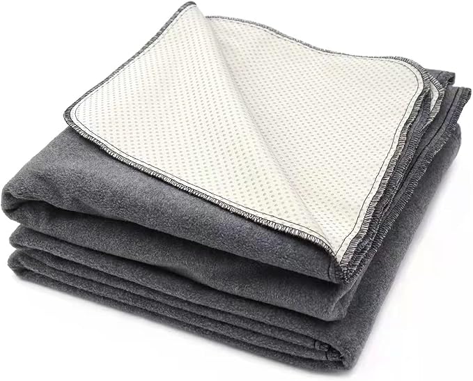 Peepeego 2PCS Pee Pads 54"x54", Washable, Slip Resistant, Waterproof Rugs for Training