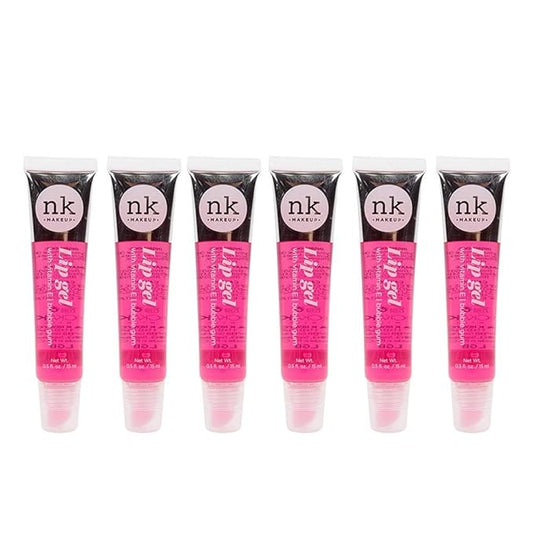 NICKA K NEW YORK Lip Gel, Hydrating, Lightweight, Glides on Effortlessly, Non Sticky Finish Lip Gel Colors (AMZ003)