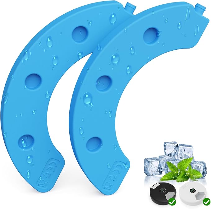 Automatic Pet Feeder for Wet & Dry Food, 5-Meal Timer Dispenser with 2 Ice Packs – Ice Tray Accessory, Freeze & Insert to Keep Pet Food Fresh & Cool, Extends Freshness in Automatic Feeders