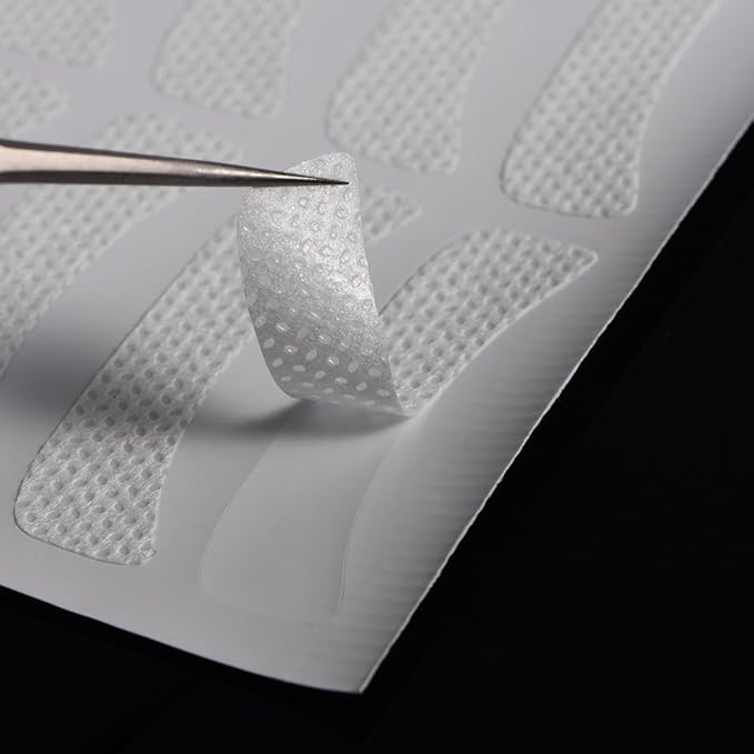 100 pcs eye pads for eyelash extensions, eyelash extensions eye pads, under eye lip patch pad non-woven eyes stains tinting makeup tool Cosmetic tool