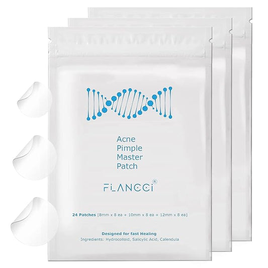 Pimple Patch Acne Patches Facial Skin Care Products, Blackhead Remover Skincare, Pimple Patch for Face and Hydrocolloid Acne Treatment Patch Salicylic Acid, Acne Spot Treatment (72 Count (Pack of 3))