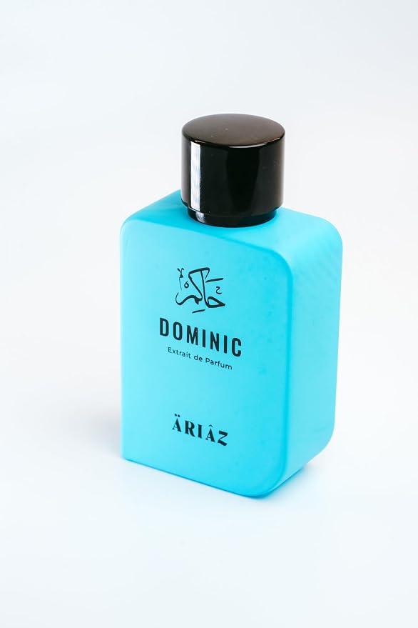 ARIAZ Dominic Extrait de Parfum – Luxury Long-Lasting Cologne for Men - Bold & Fresh Eau de Parfum Spray -Premium Niche Fragrance - Masculine Perfume -100ml Scent Bottle