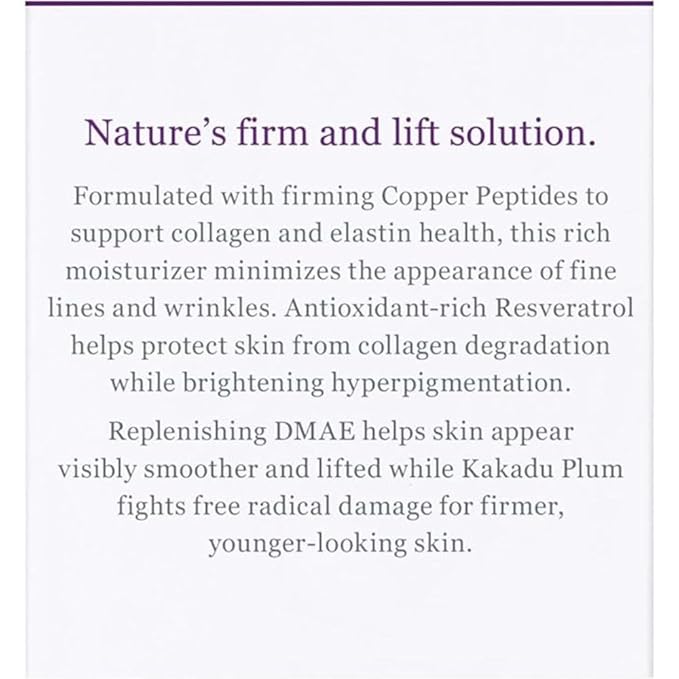 DERMA-E Firm + lift , DMAE Moisturizer Alpha Lipoic Acid & C-Ester, 2oz