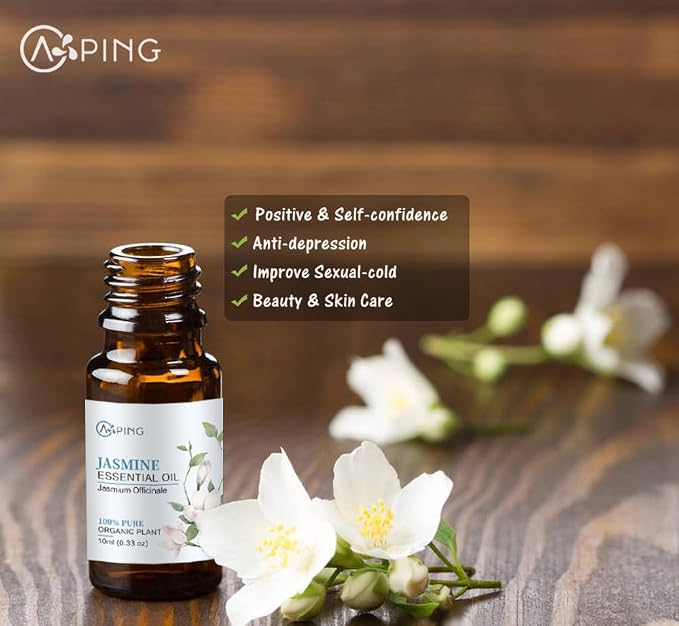 Gardenia & Vanilla Essential Oils - 100% Pure Organic Natural Plant Oils for Diffuser, Aroma, Spa, Massage, Yoga, Perfume, 2x10ML