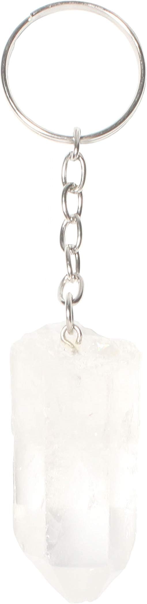 Keychain Natural Raw Stone - Crystal Healing Keychains - Healing Crystals - Reiki Chakra Healing