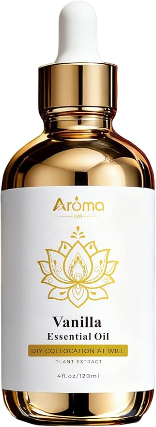 Vanilla Essential Oil, Warm & Cozy Vanilla Scent | For Diffusers, Home Fragrance and Aromatherapy, Skin Care, Home Care and Candle Making
